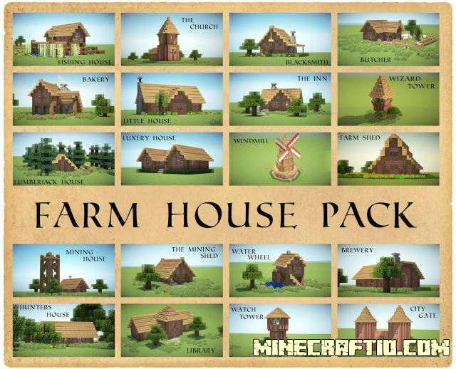 Farm House Pack Map 