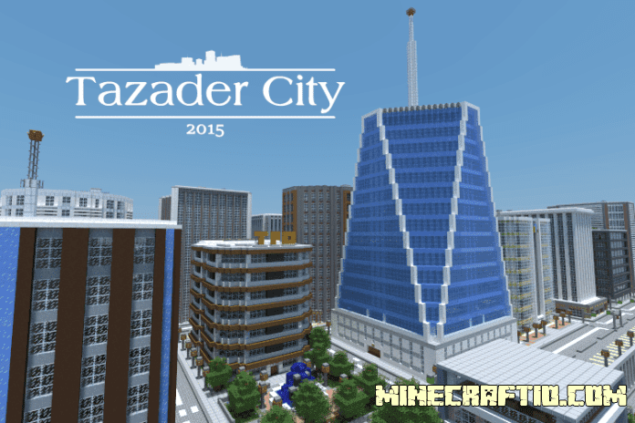 Tazader City 2015 Map