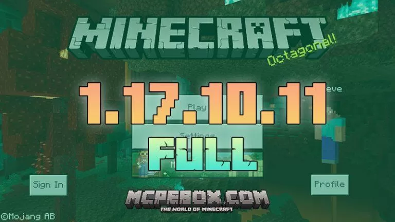Minecraft 1.17.11 Apk free download