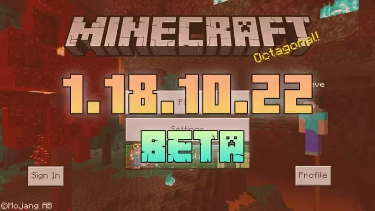 Minecraft PE 1.18.10.22 BETA